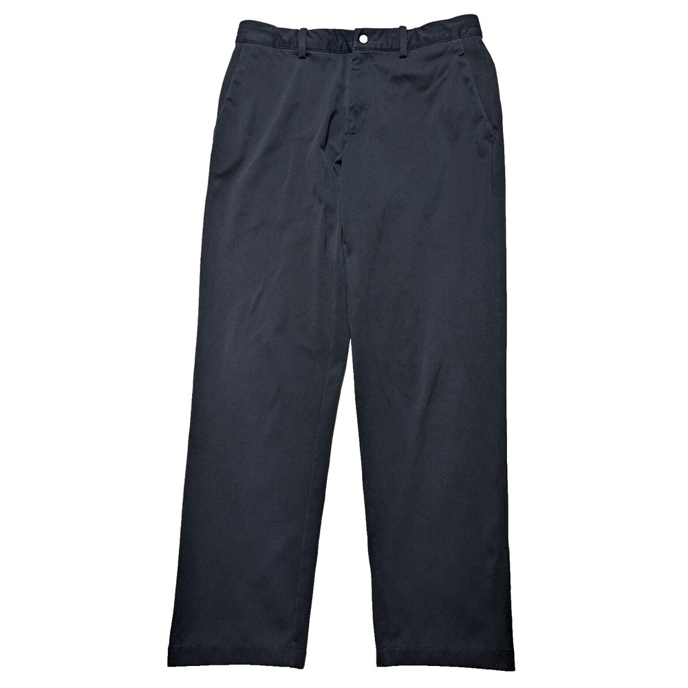 UNIQLO Women Medium (31x29) Navy‎ Polyester Casual Chino Pants